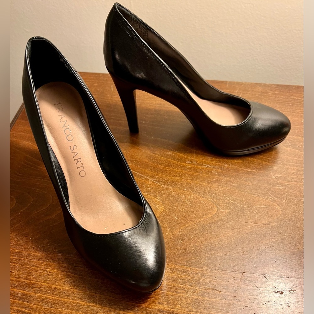 Franco Sarto Black Heels
